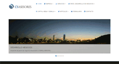 Desktop Screenshot of csasesores.cl